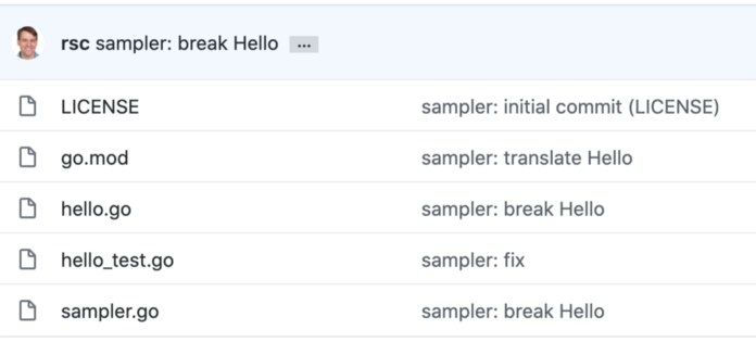 rsc sample repo