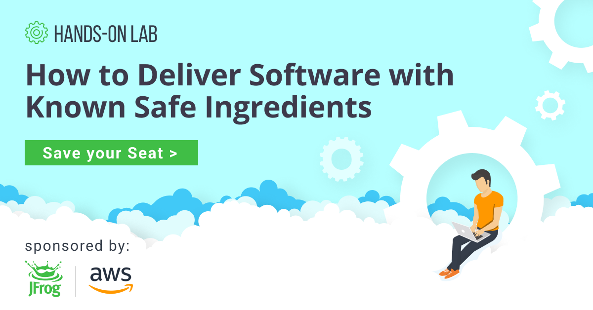 JFrog + AWS – 1200×628 How to Delivery Software with Known Safe Ingredients
