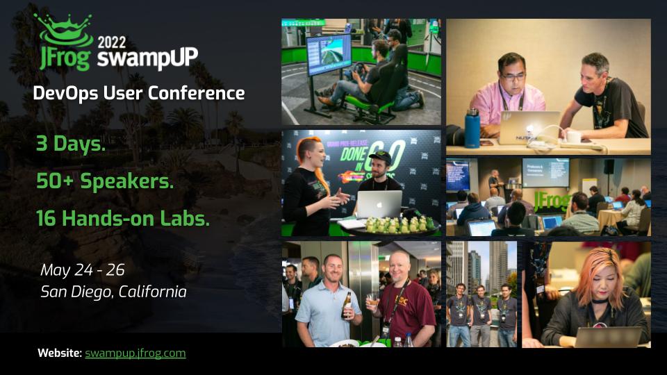 swampUP Slides 4 Sessions swampUP 2022