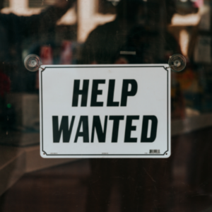 help wanted sign