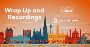 CD Mini Summit 2024 Recording and Wrap up