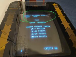 Space invaders high score