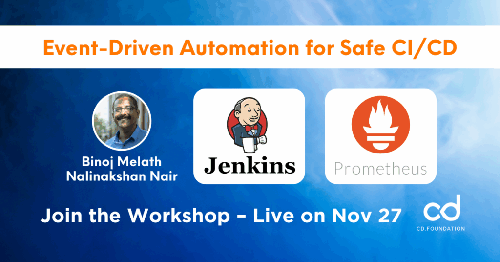 CDF Workshops - Events Jenkins Prometheus Nov 27