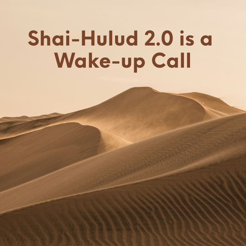 Shai-Hulud 2.0 Is a Wake-up Call