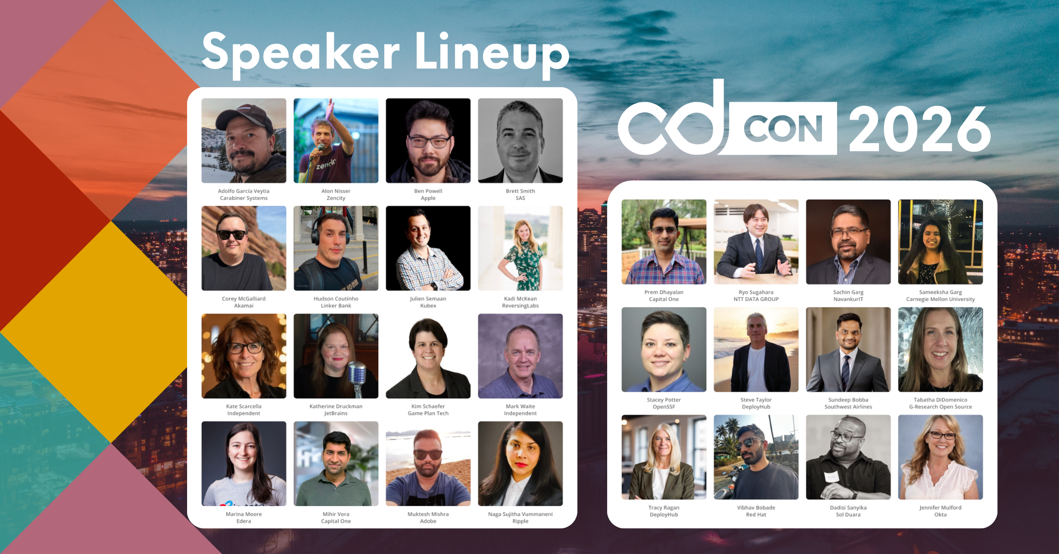 cdCon 2026 Speaker Lineup