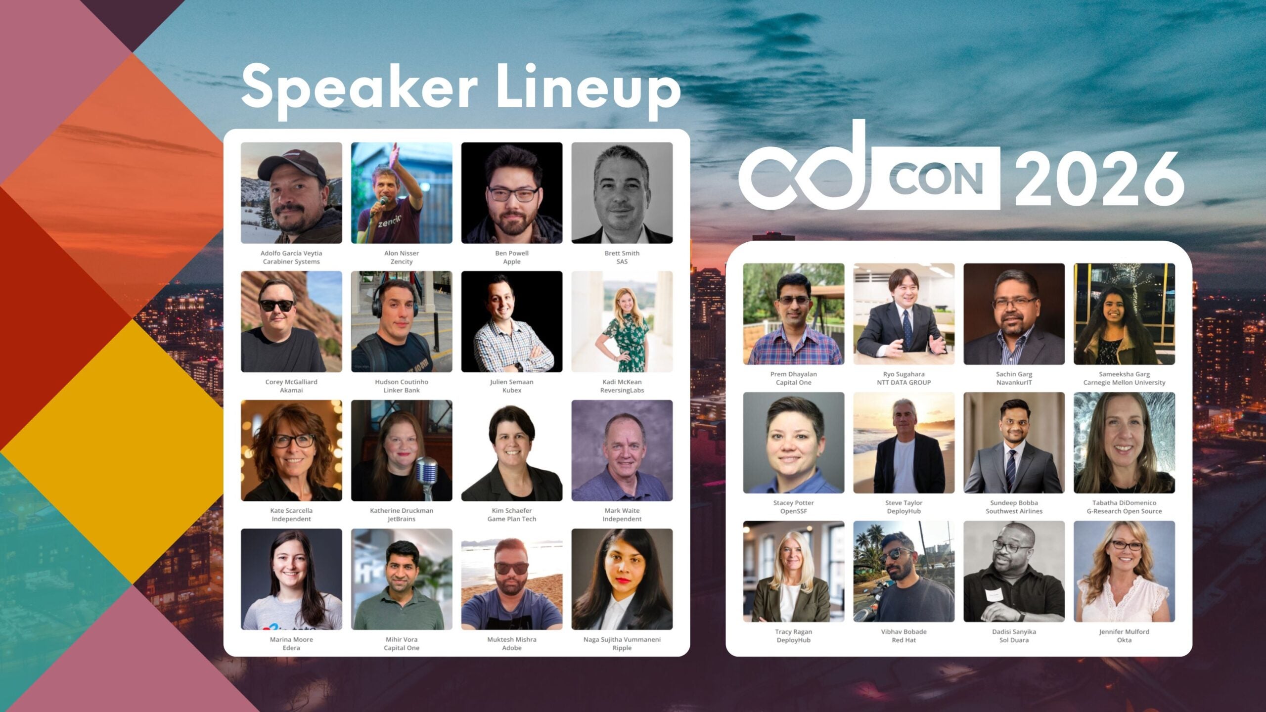 cdCon 2026 Speakers