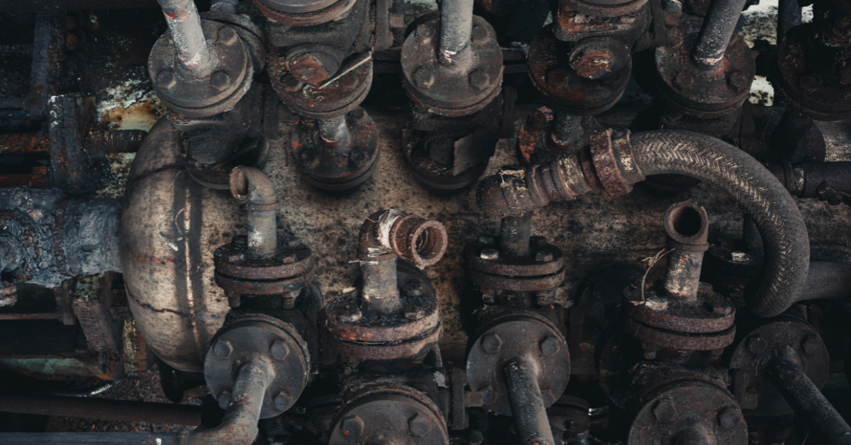 Broken messy pipes regular