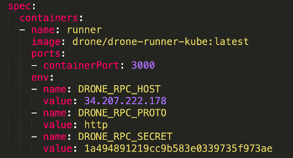 screenshot runner deployment specs