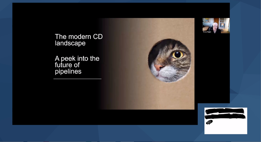 modern cd landscape slide