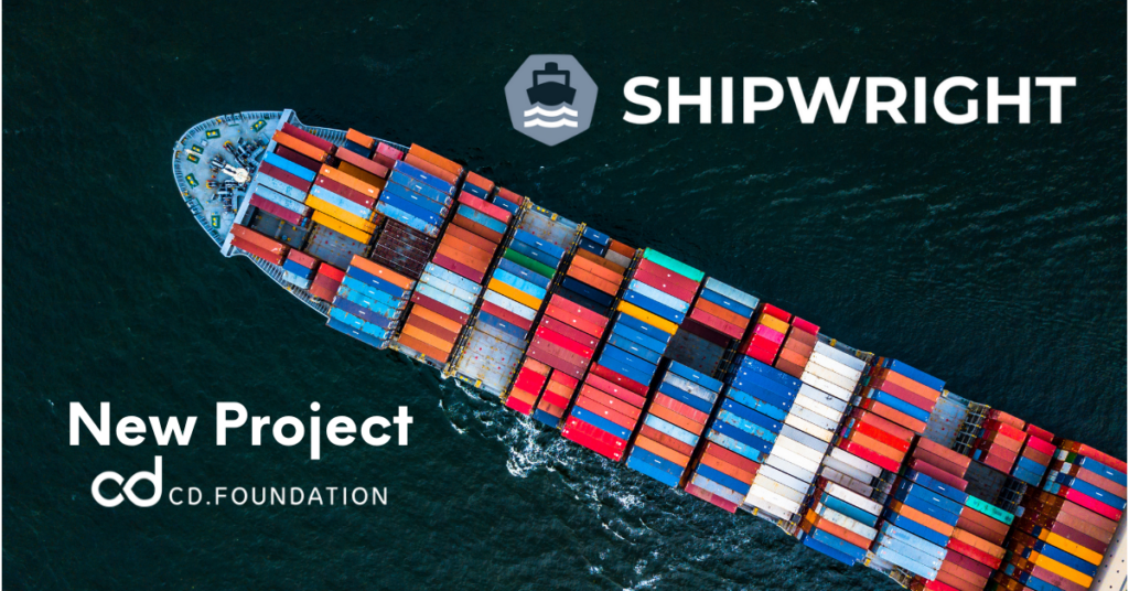 Shipwright welcome graphic (container ship)