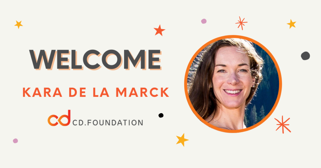 Welcome Kara de la Marck graphic