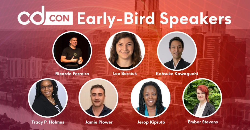 cdCon 2022 early-bird speakers