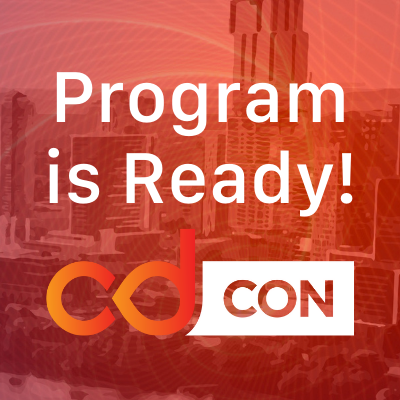 cdCon 2022 - Program Ready