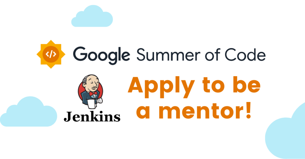 Jenkins Apply to be a mentor image