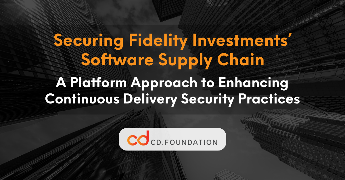 Fidelity Investments Continuous Delivery Case Study
