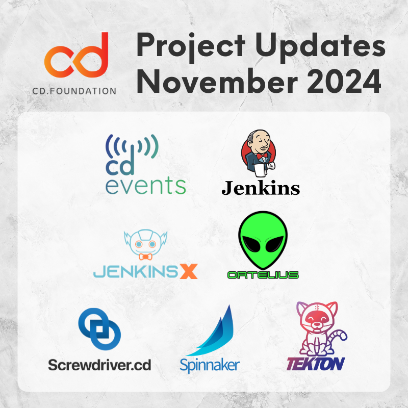 CD Foundation projects update nov 2024