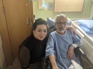 Lisa and her dad